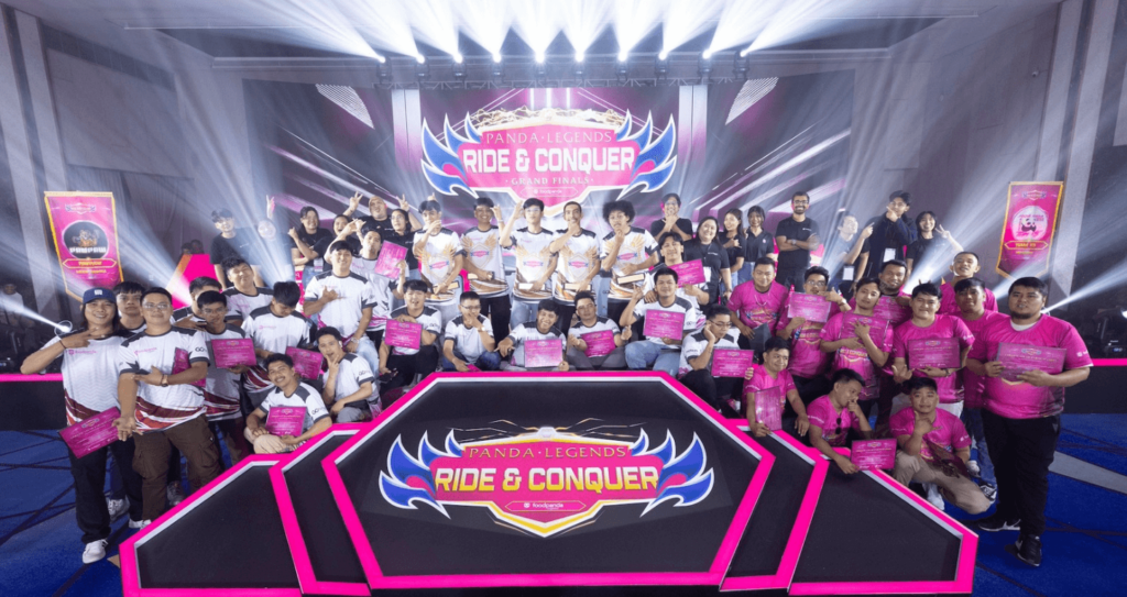 Panda Legends Dimahkotai: Foodpanda Logisitics Riders Battle for Mobile Legends Glory dan PHP 1M Panda Legends Dimahkotai: Foodpanda Logisitics Riders Battle for Mobile Legends Glory dan PHP 1M